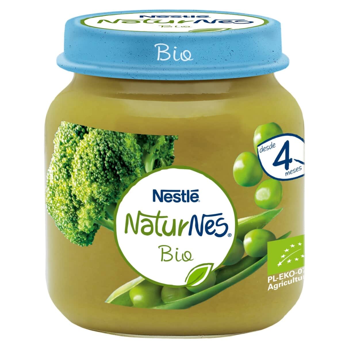 Nestlé Naturnes Bio Guisantes Brócoli 125g